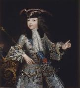 unknow artist Portrait of a young Louis XV of France oil painting reproduction